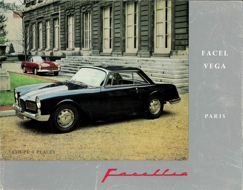 Catalogue brochure facel - catalogue, vega
