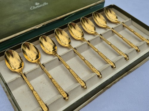 Rare french christofle gold - french,
