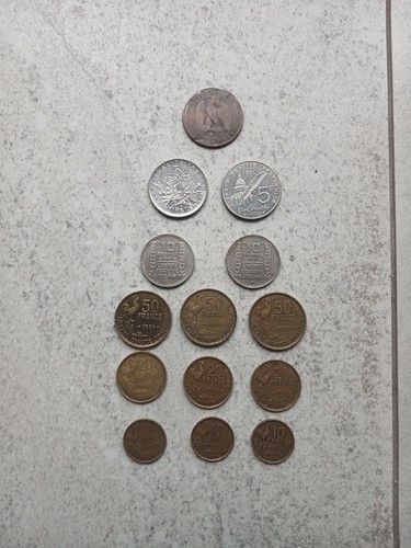 Lot pièces monnaie - lot,