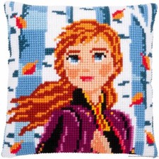 Vervaco Coussin au point de croix "Disney Frozen 2 Anna", dessin