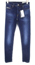 Diesel Tepphar-X 083AT Homme Jean W26/L32 Slim Coupe Carotte Extensible Bleu