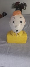 Buste Tintin en Terre Cuite 24 cm - artisanal -  Voir Photos !!!