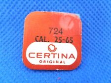 CERTINA ORIGINAL 724 CAL 25-65 AXE BALANCIER Balance shaft Ausgleichswelle NOS 