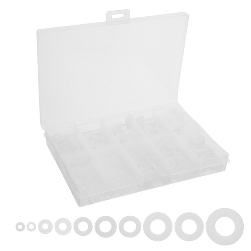 500 pcs rondelles nylon - rondelles, en