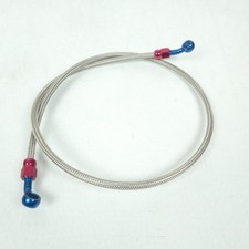 Durite de frein AV Doppler pour scooter MBK 50 Booster Ø10mm 45° 30° 87cm Neuf