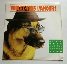 DOCTOR BEAT And His Animal Show : Voulez-vous l'Amour? 7" 45T FONTANA cover Dog