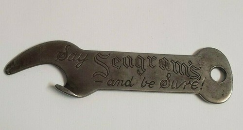 Vintage seagram bottle cap - seagram's,