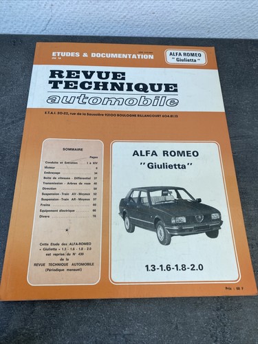 Ancienne revue technique - ancienne,