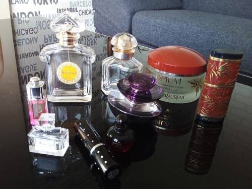 Lot flacons parfum vides - de,