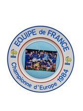 Assiette commémorative Equipe