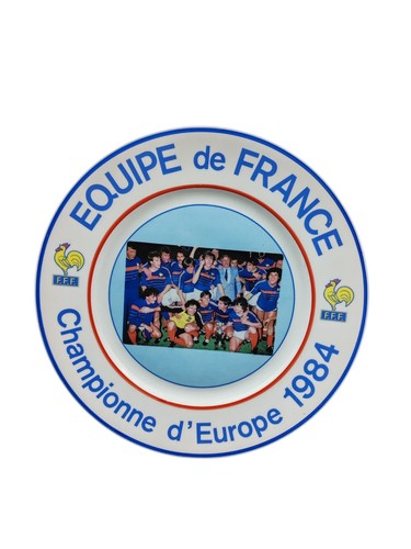 Assiette commémorative equipe - assiette,