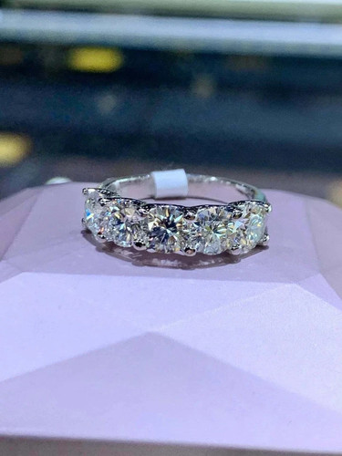 Bague alliance or - bague, blanc