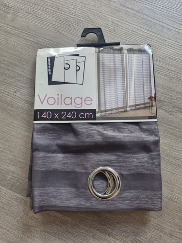 Gifi voilage œillets gris - gifi,
