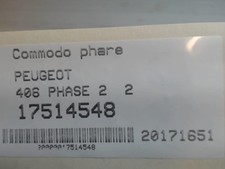 Commodo phare PEUGEOT 406
