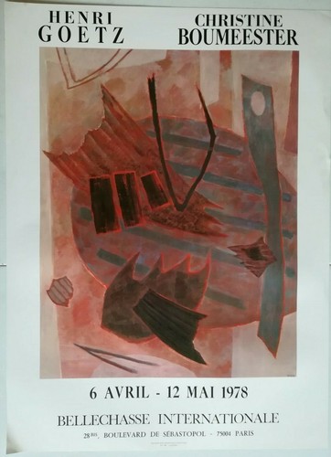 Affiche art henri goetz - art,