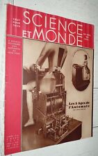SCIENCE & MONDE #42 1932