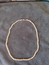 Ancien collier perles de culture avec un fermoir en or Or 750 Millième (18 CT) 