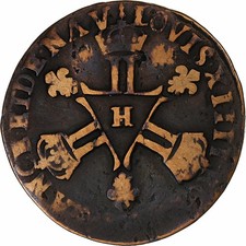 France, Louis XIV, Six deniers