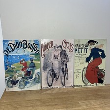 Lot 3 Reproductions Plaque