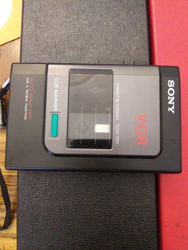 Walkman sony tcm 75v - walkman, for