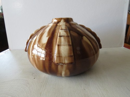 Vase boule art déco elgé - vase,