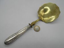 TRES BELLE PELLE A FRAISE  EN ARGENT MASSIF MINERVE LEON JAMBERT 1919