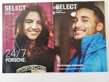 PORSCHE,10magazines SELECT de 2018 à 2021,état Neuf,67 à 80 pages,rare,1 gratuit