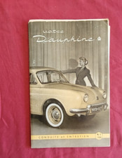 RENAULT Dauphine  / notice