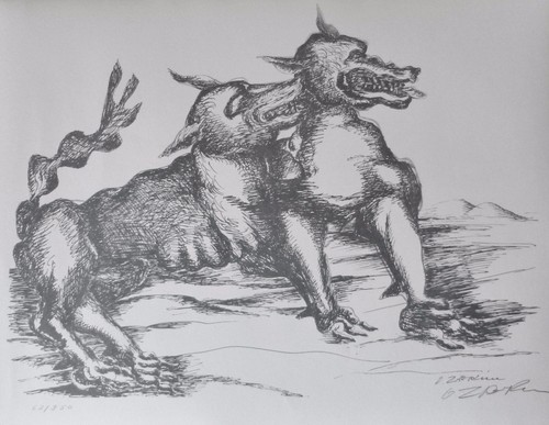 Ossip zadkine chien - zadkine, de