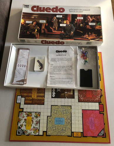 Cluedo jeu plateau vintage - de,