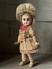 Étienne Denamur Bouche Fermée Taille 3 Bébé Français Poupée Ancienne Porcelaine