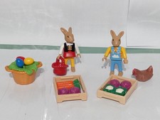 PLAYMOBIL LOT FIGURINES LAPINS