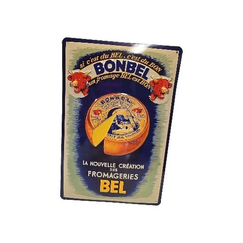 Plaque publicitaire bonbel la - ,