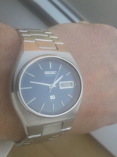 Seiko cadran bleu 4336 5020 - cadran, 4336-5020