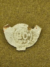 Plaquette Octane 80 jerrican WW2 anglais  jerrycan tag british original