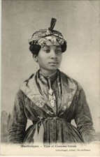 CPA AK Type et Costume Creole