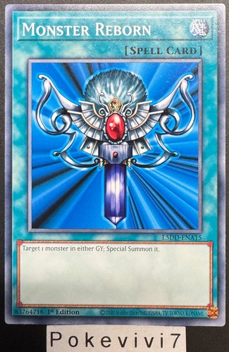 Carte monster reborn - carte, yu-gi-oh!