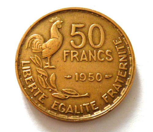 Francs georges guiraud 1950 - 50,