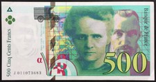 Billet France 500 Francs