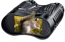 Jumelles de Vision Nocturne Caméra - 4K 3.2'' TFT LCD, + Carte Micro Sd 32 Gb