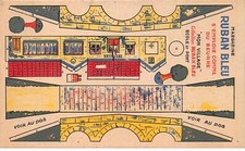 Publicité - n°91277 - Mon Village - Margarine Ruban Bleu