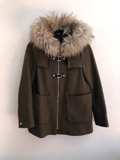 Zara Parka Coat With Fur Hood