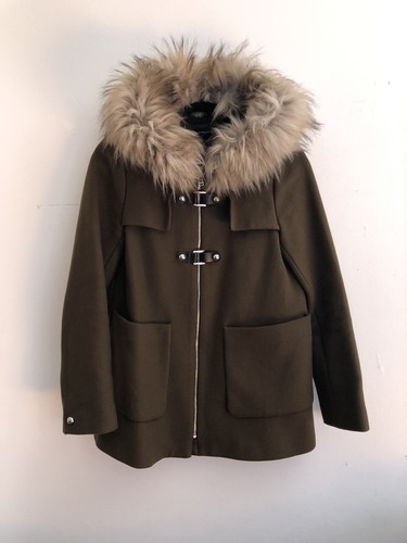 Zara parka coat with - parka,