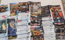 Lot jaquettes de jeux - de,
