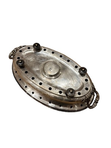 Superbe ancien chauffe plat - et,