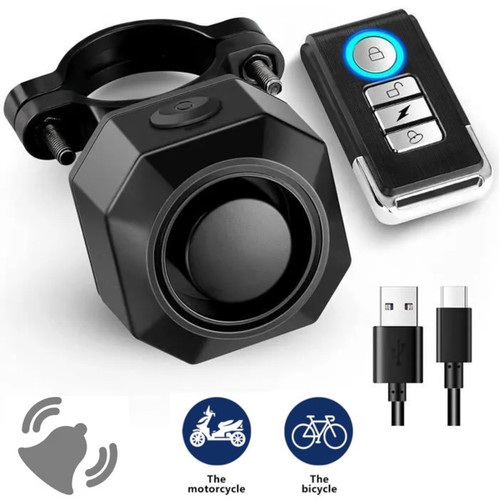 Alarme vélo antivol - vélo,