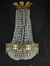 Lustre corbeille montgolfière