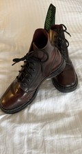 Solovair Burgundy Leather