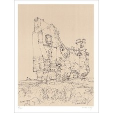 CIRY Michel - Lithographie "Caudilla" 32x25cm - 1970