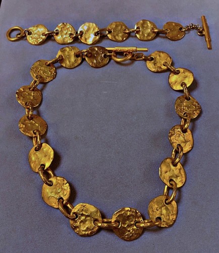 Vintage collier biche - biche, bere